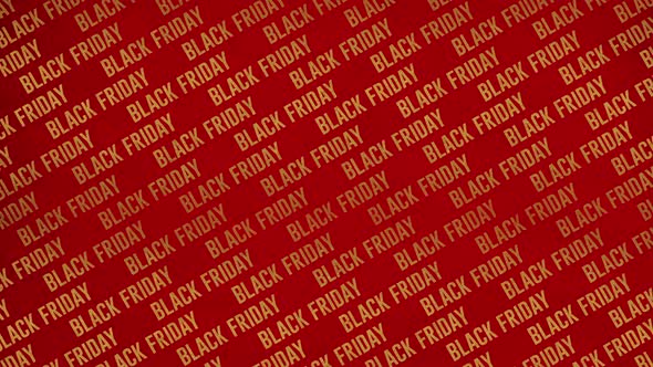 Black Friday Creative Typographic Animation. Looped. alt