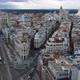 Madrid Aerial Cityscape with Gran Via and Alcala Streets Spain - VideoHive Item for Sale
