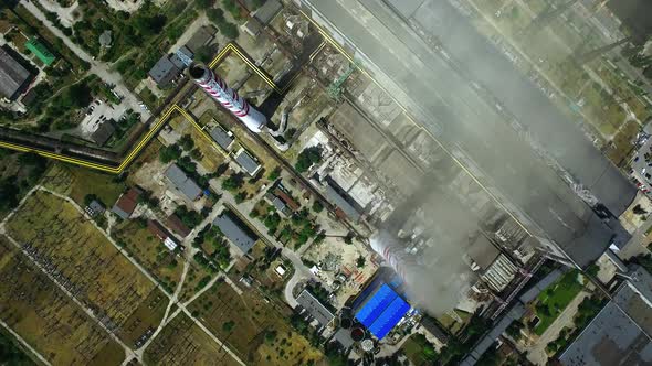 Heavy Industry Plant with Manufacturing Buildings alt