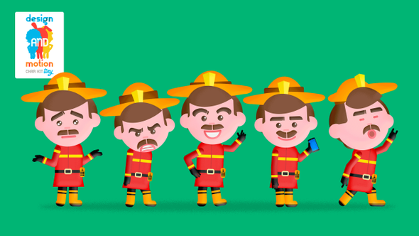 D&M Character Kit Tiny: Fire Fighter