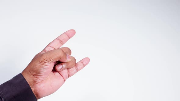 Hand Gesture Devils Horns alt