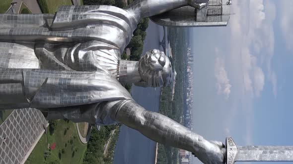 Motherland Monument in Kyiv Ukraine