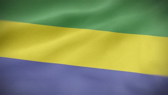 Gabon Flag alt