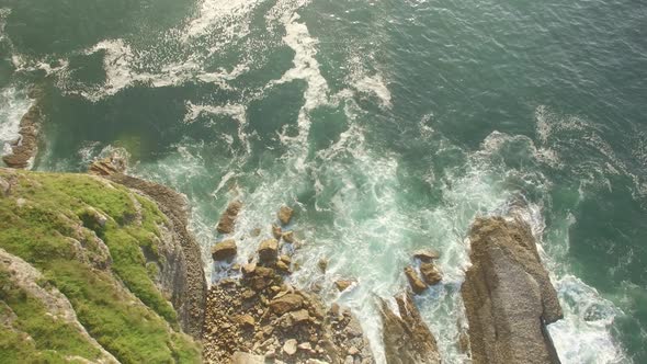 Cliffs in Sea