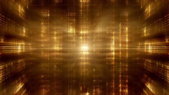 Futuristic Gold Colored Backgrounds Package