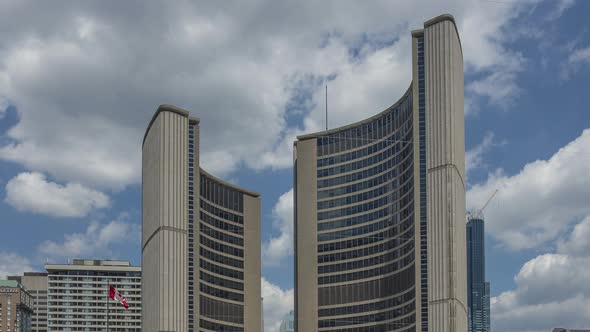 Toronto, Canada - Hyperlapse  - City Hall