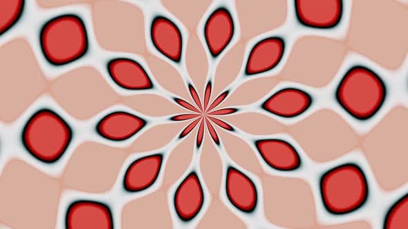 Abstract Satisfying Red Flower alt
