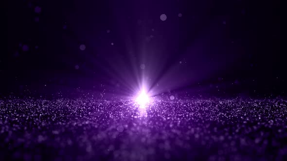 Digital Particles Purple 01184