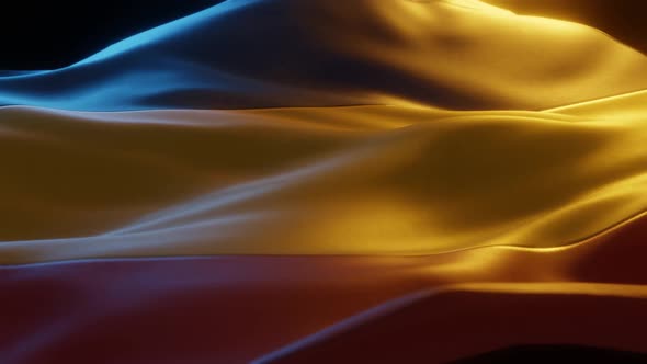 Chad - Stylized Flag alt