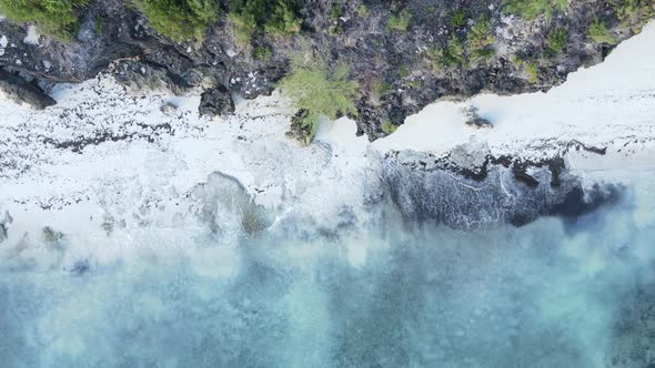 Empty Beach on Zanzibar Island Tanzania alt