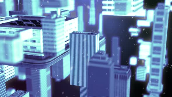 Dancing City Vj Loop alt