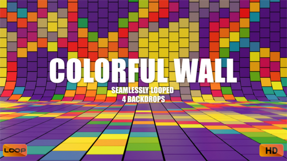 Colorful Wall Pack HD