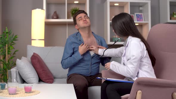 Home health, doctor patient relationship. alt