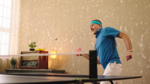 Charismatic and Attractive Old Man Playing the alt