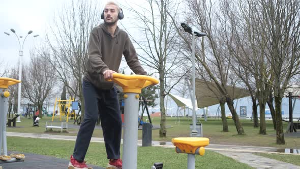 Bike Stepper At Park alt